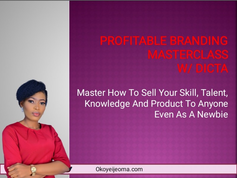 Buy Profitable Branding Masterclass by Ijeoma Dicta on Selar | selar