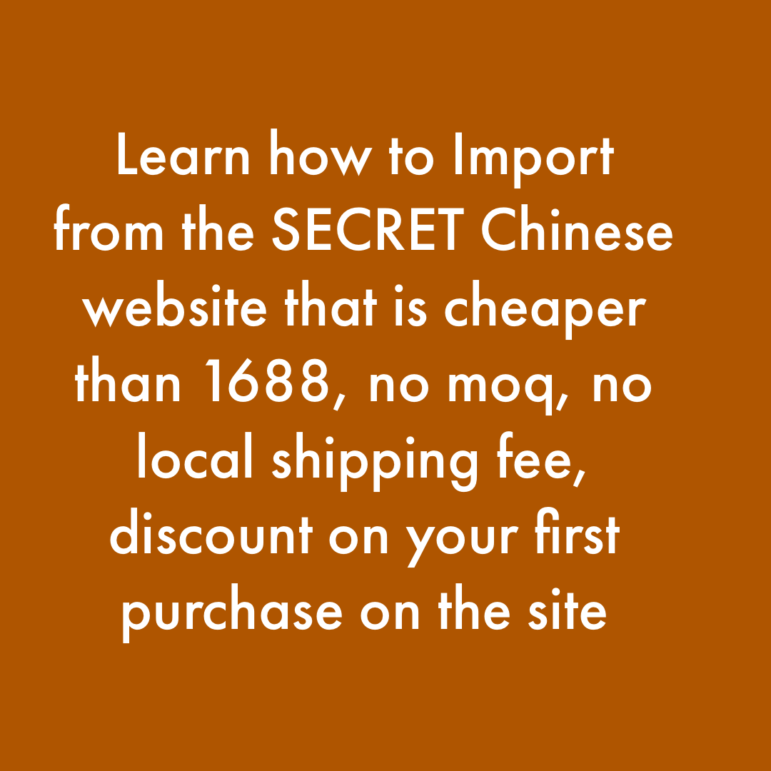 Secret Chinese website cheaper than 1688