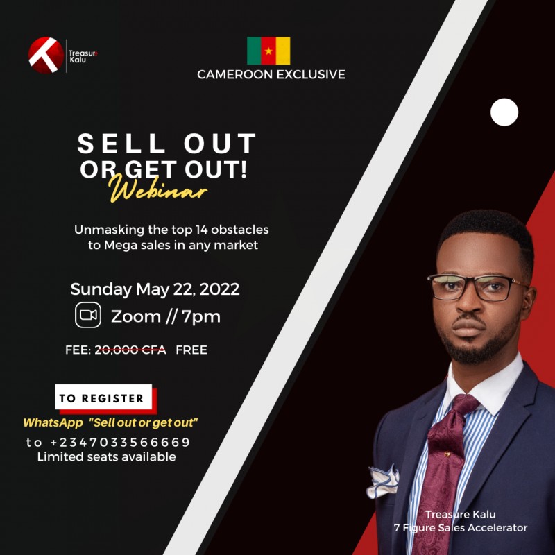 Sell Out or Get Out Webinar Replay (14 Embarrassing Reasons You Are Not Making Mega Sales)