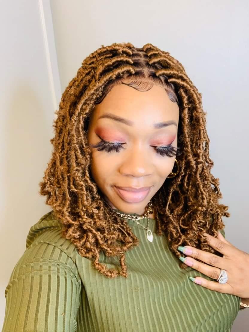 Kim butterfly locs