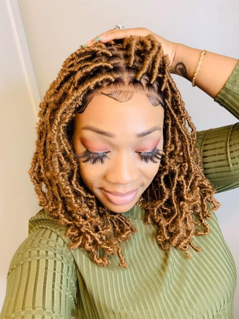 Kim butterfly locs