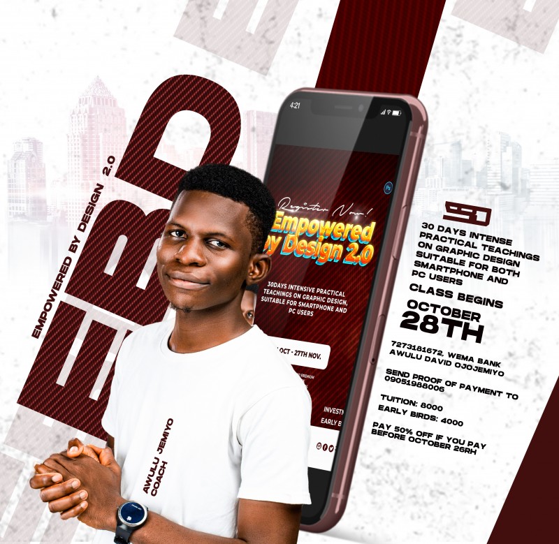 Buy Empowered by Design 2.0 by Awulu David Ojojemiyo on Selar