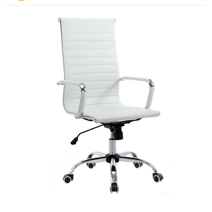 FLAT FOAM LEATHER OFFICE CHAIR