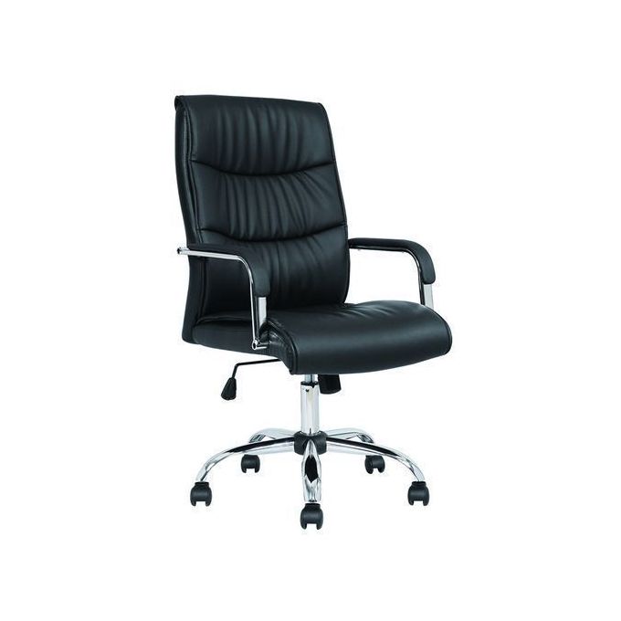 LEATHER SEMI-EXECUTIVE OFFICE CHAIR