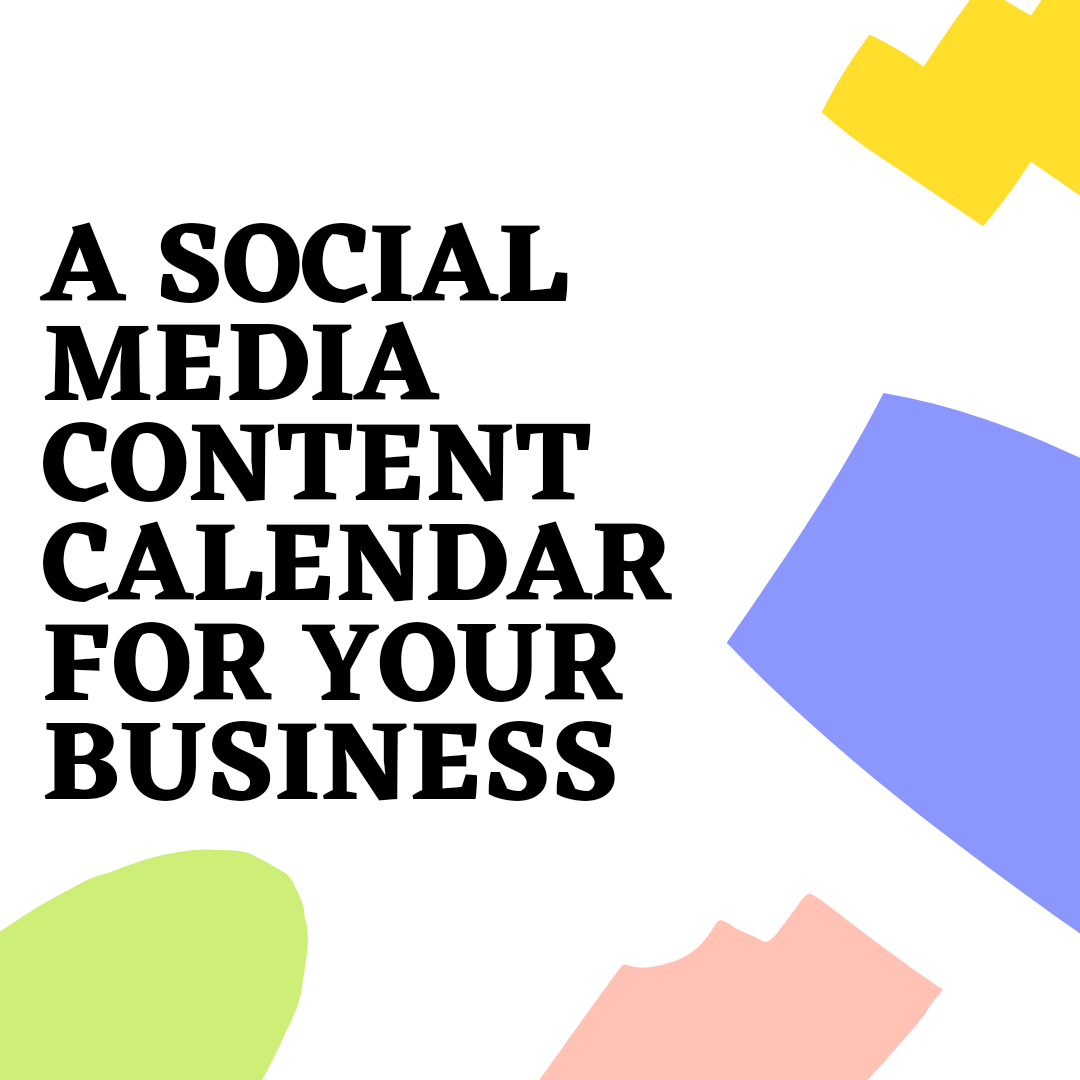 30 days Social media content calendar