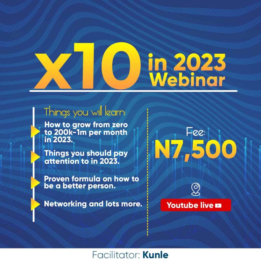 X10 Webinar
