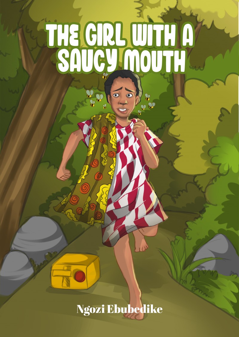 The girl with a saucy mouth
