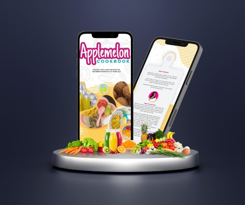 AppleMelon Cookbook - Healthy, Fast & Easy Recipes For Children 6 months to 5 years Old (ebook)