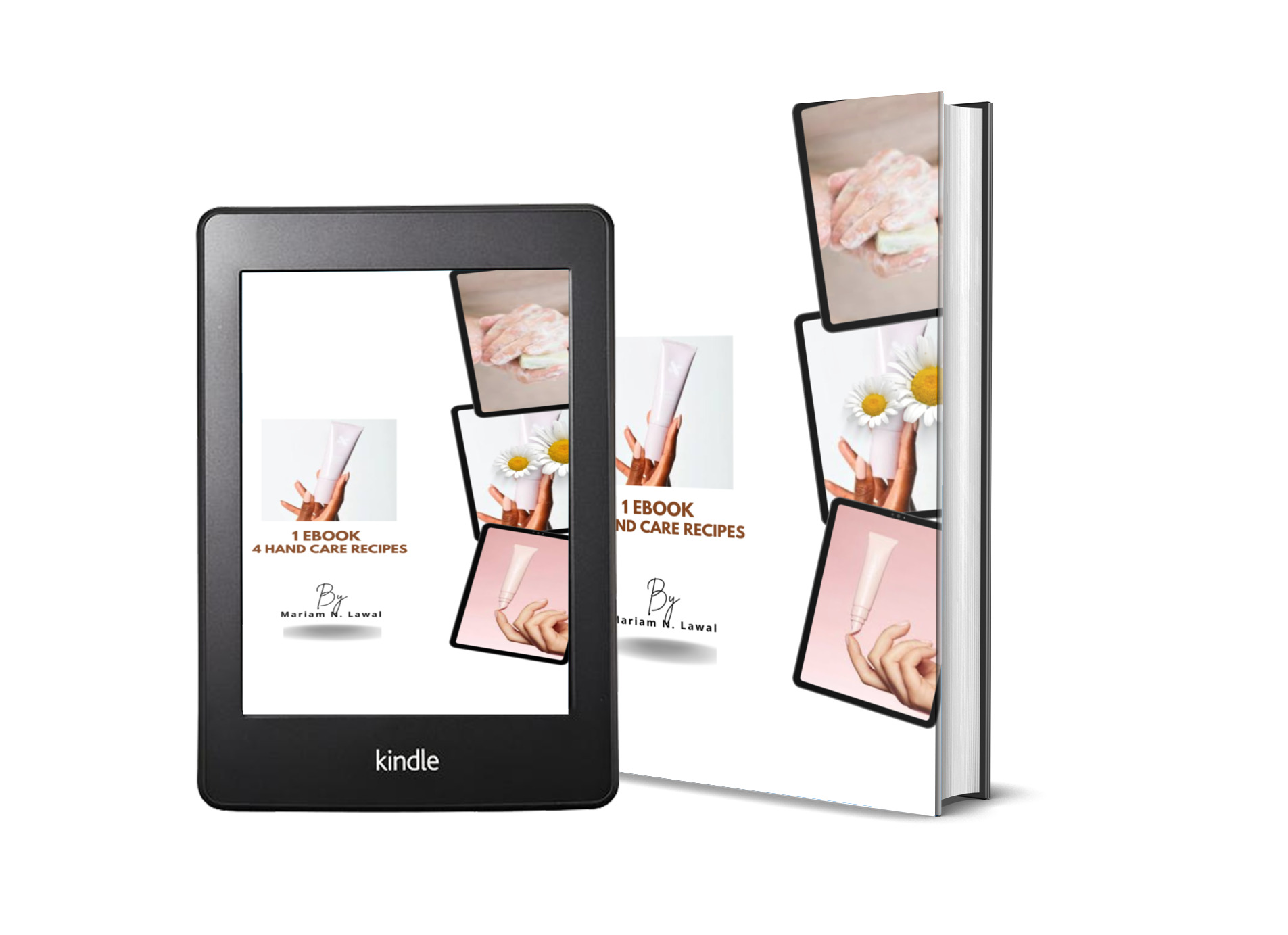 4 in 1 hand care recipe Ebook