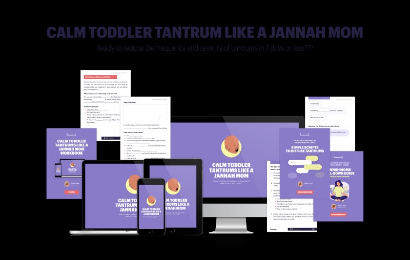 Calm Toddler Tantrums Online Course