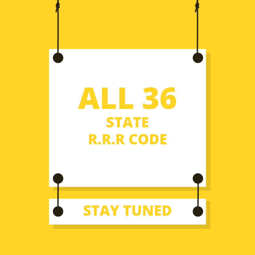 ALL 36 STATES RRR CODE