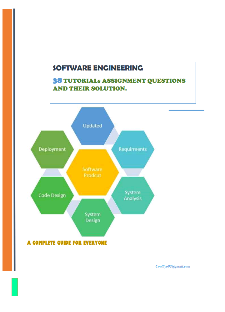 Buy Software Engineering , Tutorial Questions and their Answers. by ...