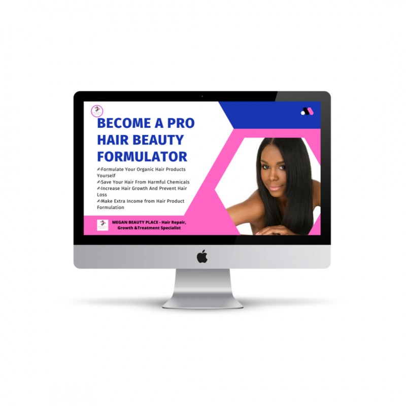 BECOME A PRO ORGANIC HAIR PRODUCTS FORMULATOR - COMPLETE COURSE