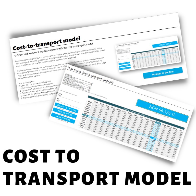 Cost to Transport Model
