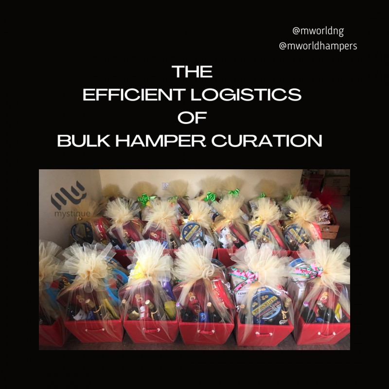 THE EFFICIENT LOGISTICS OF BULK HAMPER CURATION