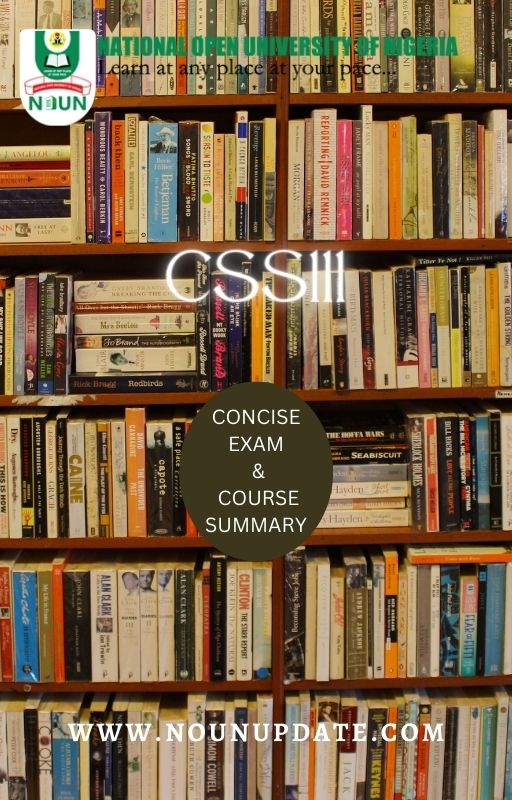 CSS111 SUMMARY