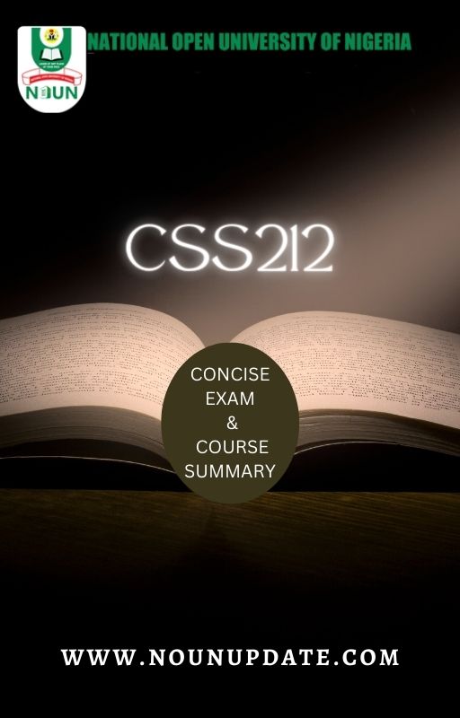 CSS212 SUMMARY