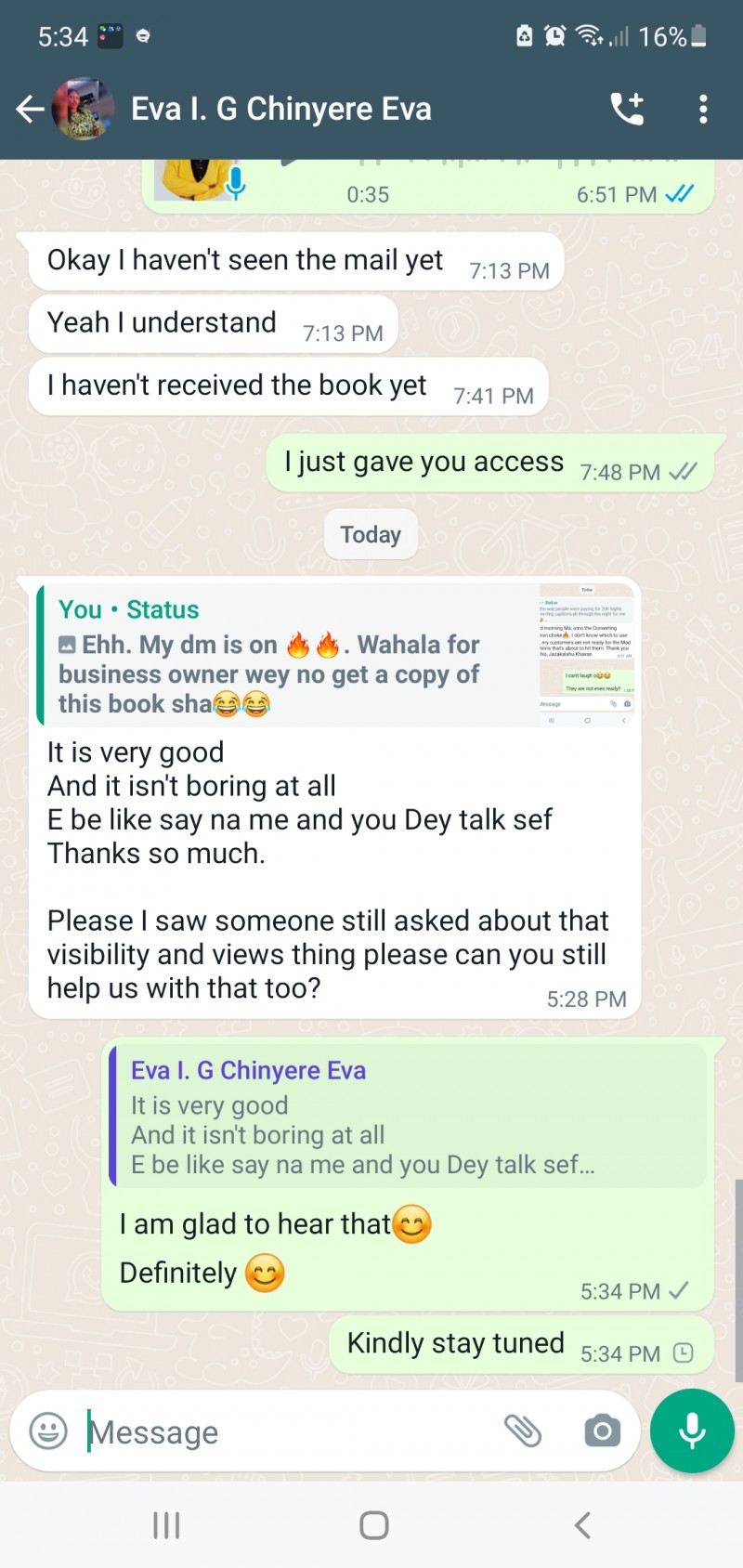 Customer review 8