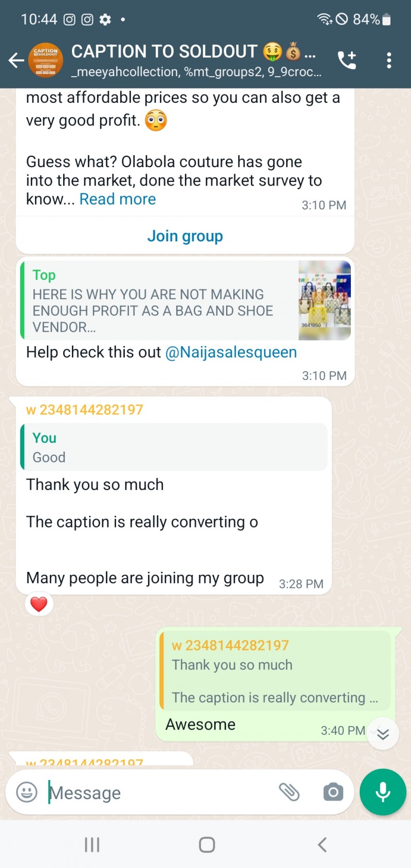 Customer review 1