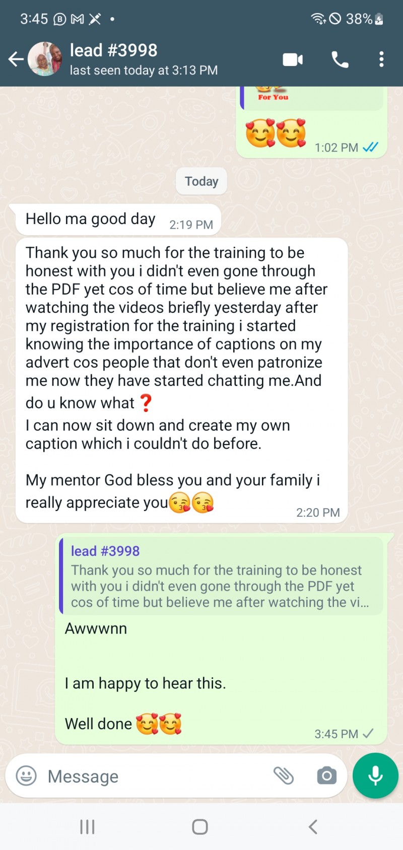 Customer review 9