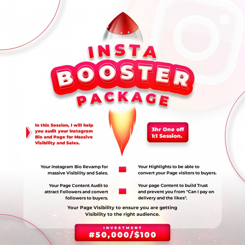 INSTA BOOSTER PACKAGE