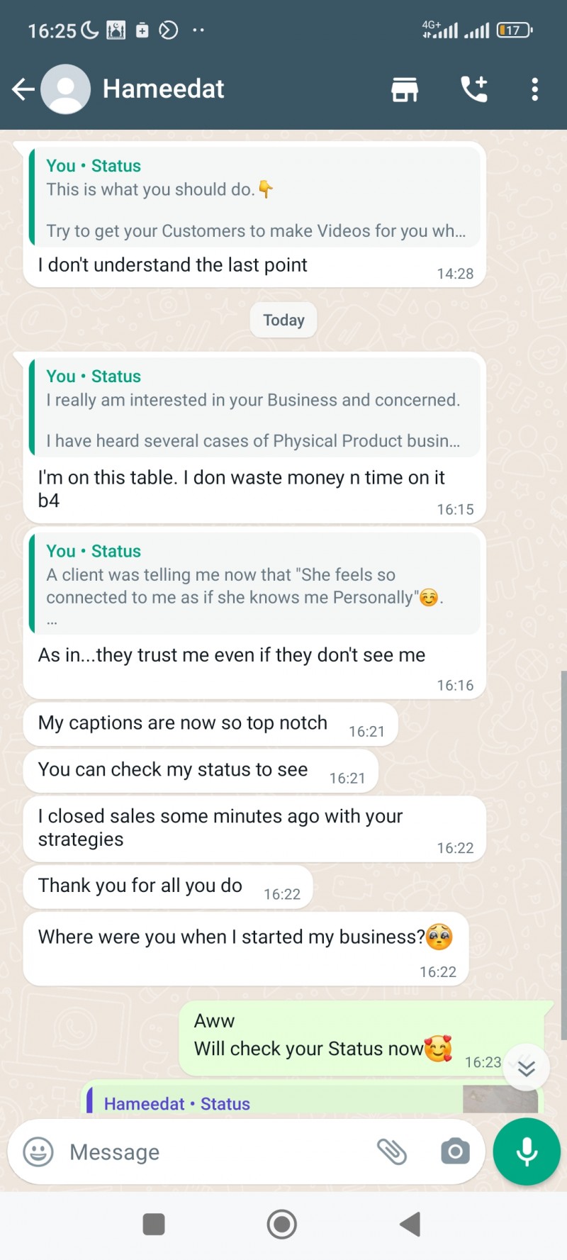Customer review 5