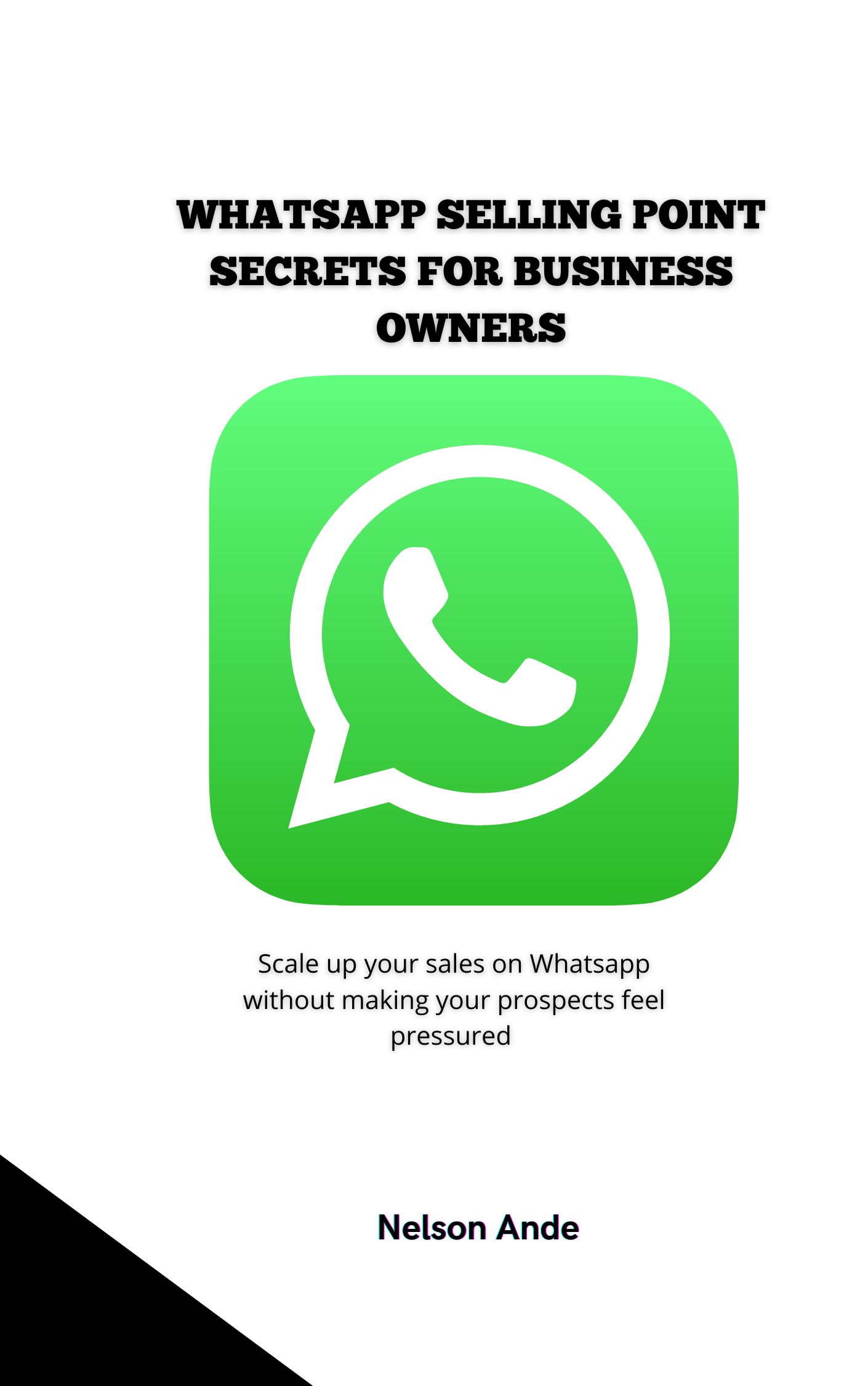 WHATSAPP SELLING POINT SECRETS FOR BUSINESS OWNERS