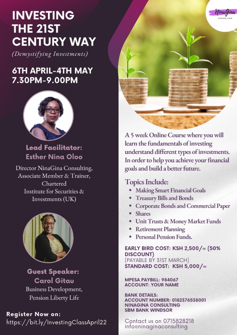 Buy "INVESTING THE 21ST CENTURY WAY by Esther Oloo on Selar