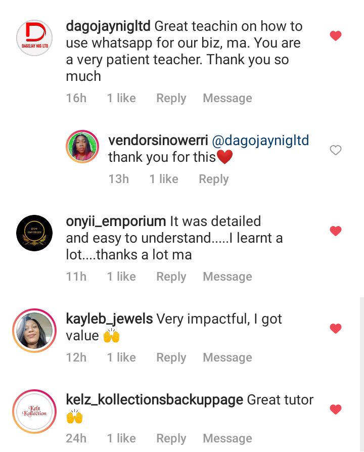 Customer review 1