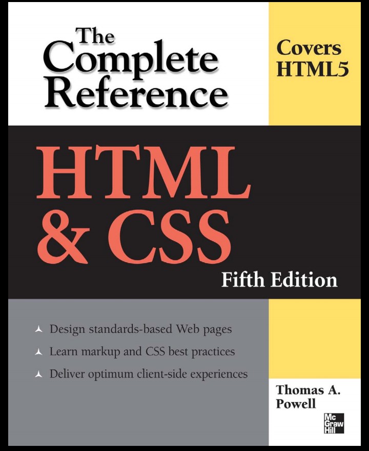 HTML & CSS: BY THOMAS POWELL