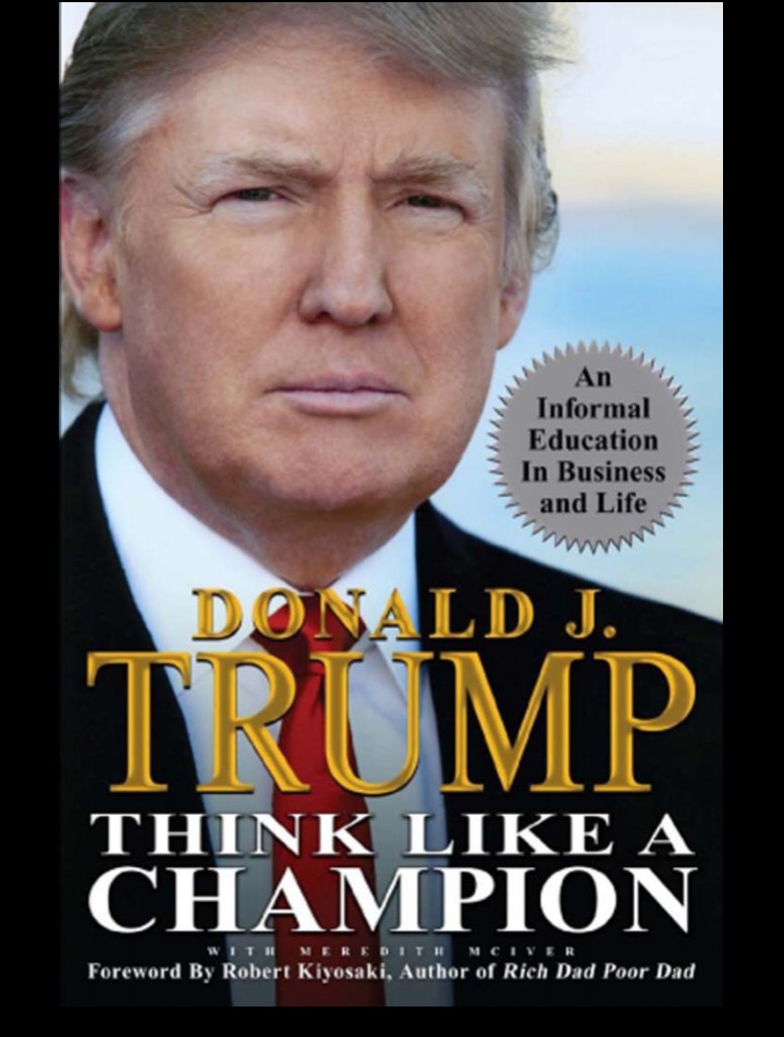 THINK LIKE A  CHAMPION BY DONALD J. TRUMP with MEREDITH MCIVER