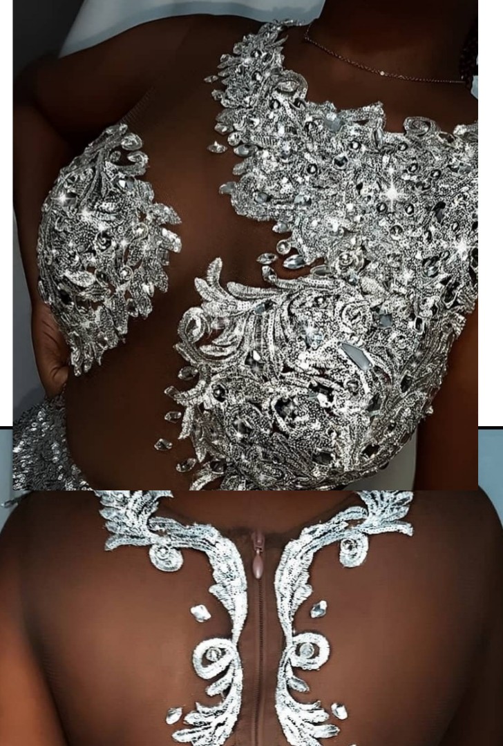 Bare skin bodice