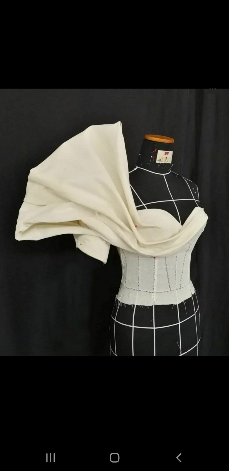 Couture draping techniques