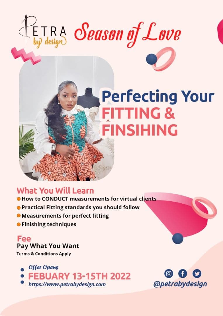 Perfecting your fitting and finishing (season of love)