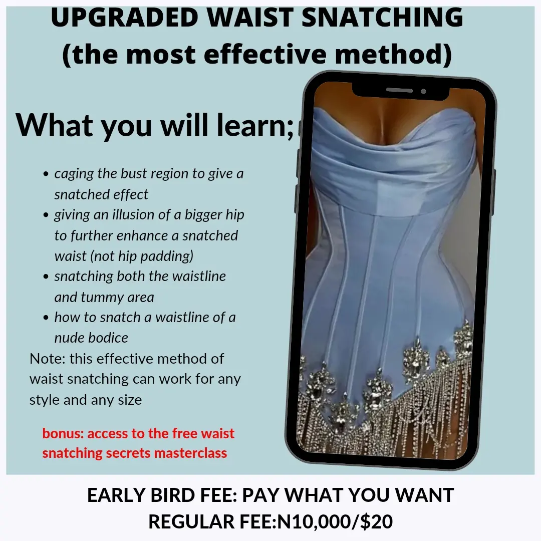 UPGRADED waist snatching