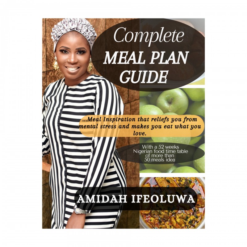 Meal Plan Guide with Nigerian food timetable