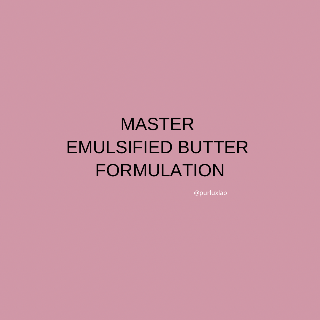 Buy Emulsified Body Butter Masterclass by Purlux Lab on Selar.co