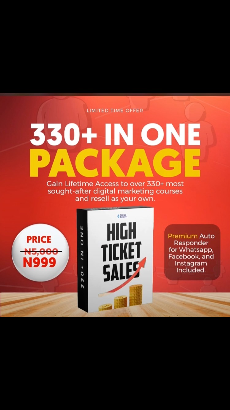 Buy 330+ IN ONE PACKAGE by Rita Patrick Ahiakwo on Selar