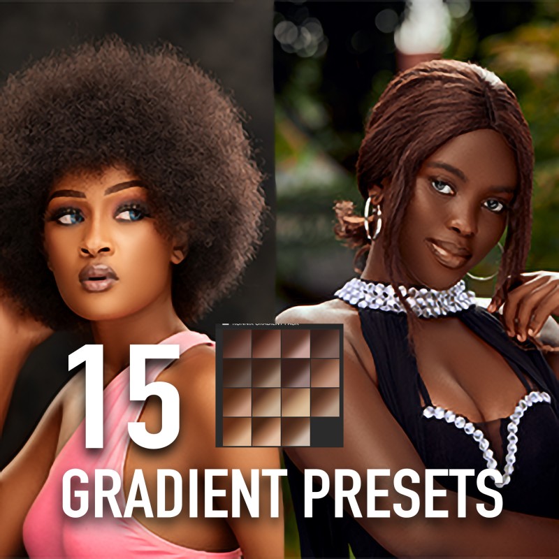 Buy GRADIENT SKIN TONE PRESET PACK By Ronnix Photography On Selar co
