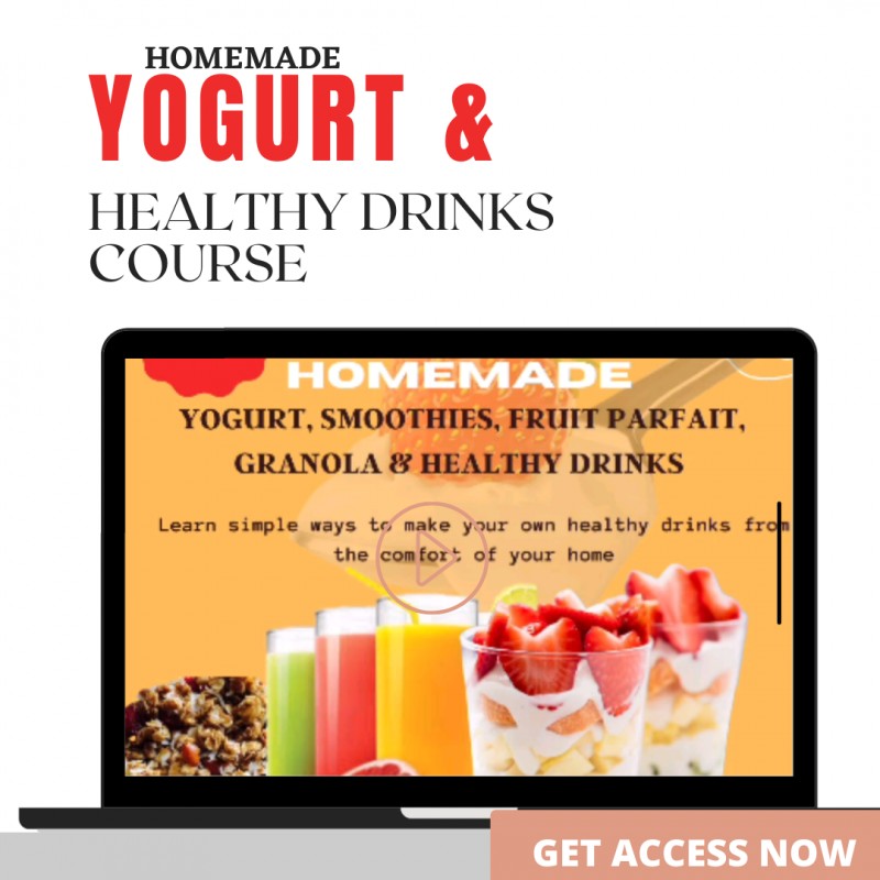 Homemade Yogurt and Other Healthy Drinks Course