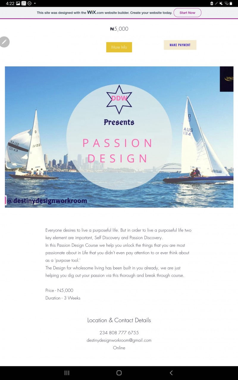 Buy Passion Design by Nkechi Emmanuel-Layode on Selar