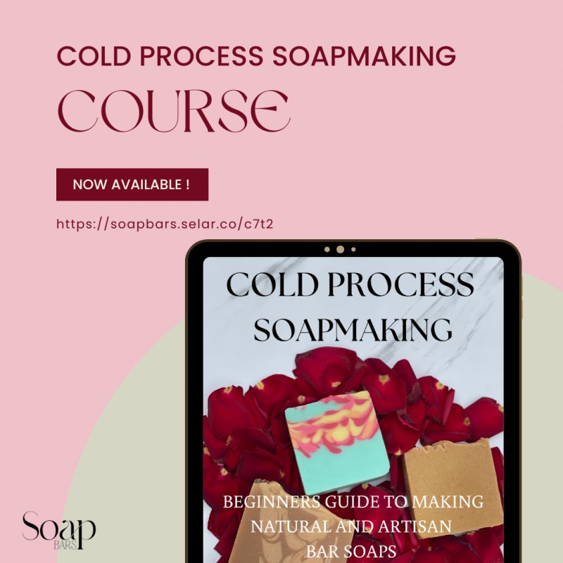 COLD PROCESS SOAP MAKING COURSE