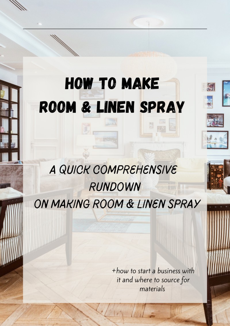 How to make room and linen spray