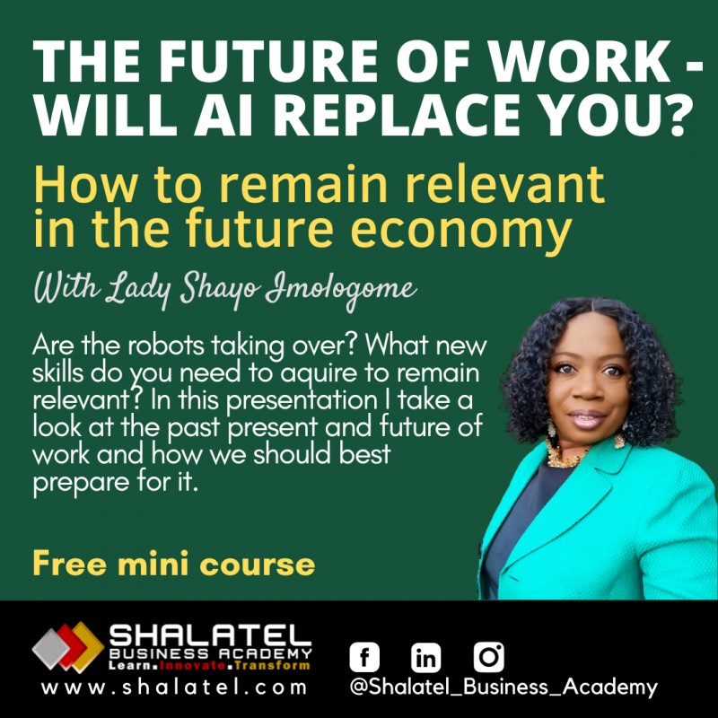 THE FUTURE OF WORK 2030 - WILL AI REPLACE YOU?