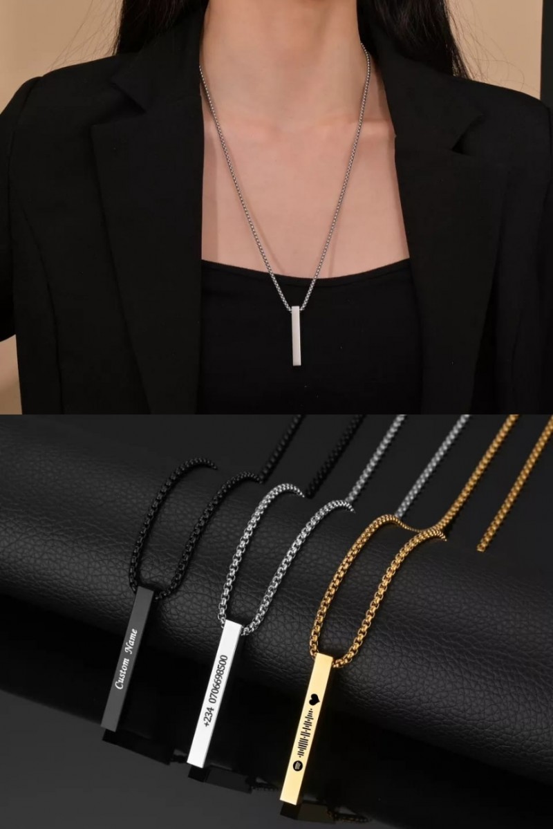 Bar necklace