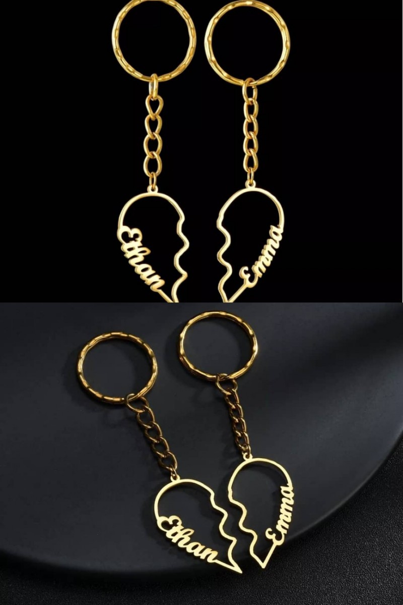 Couple keychain