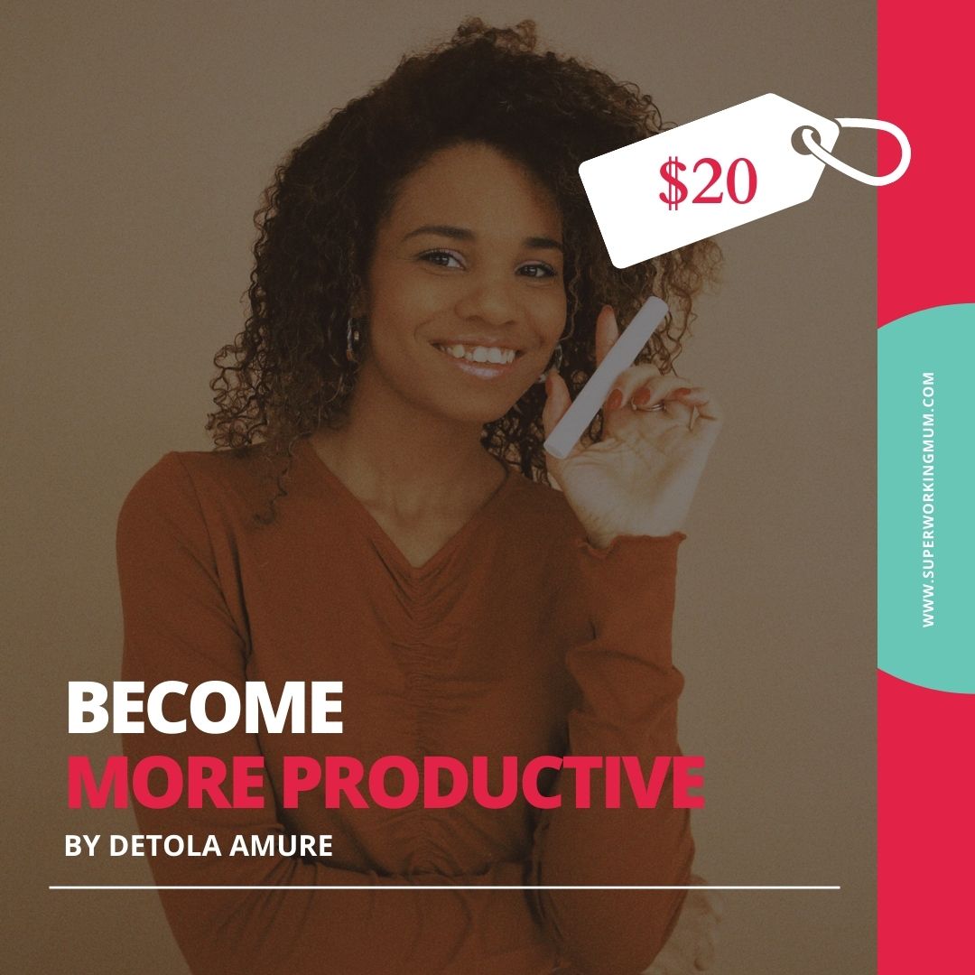 BECOME MORE PRODUCTIVE