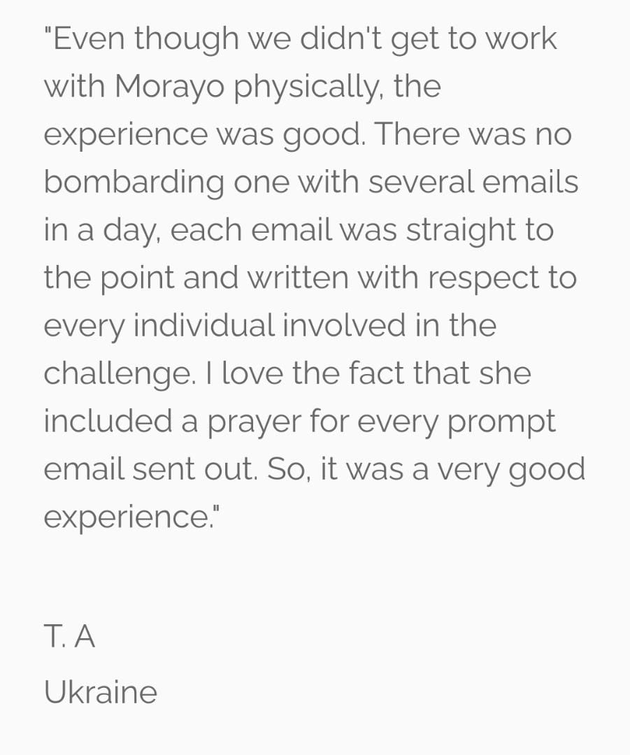 Customer review 1