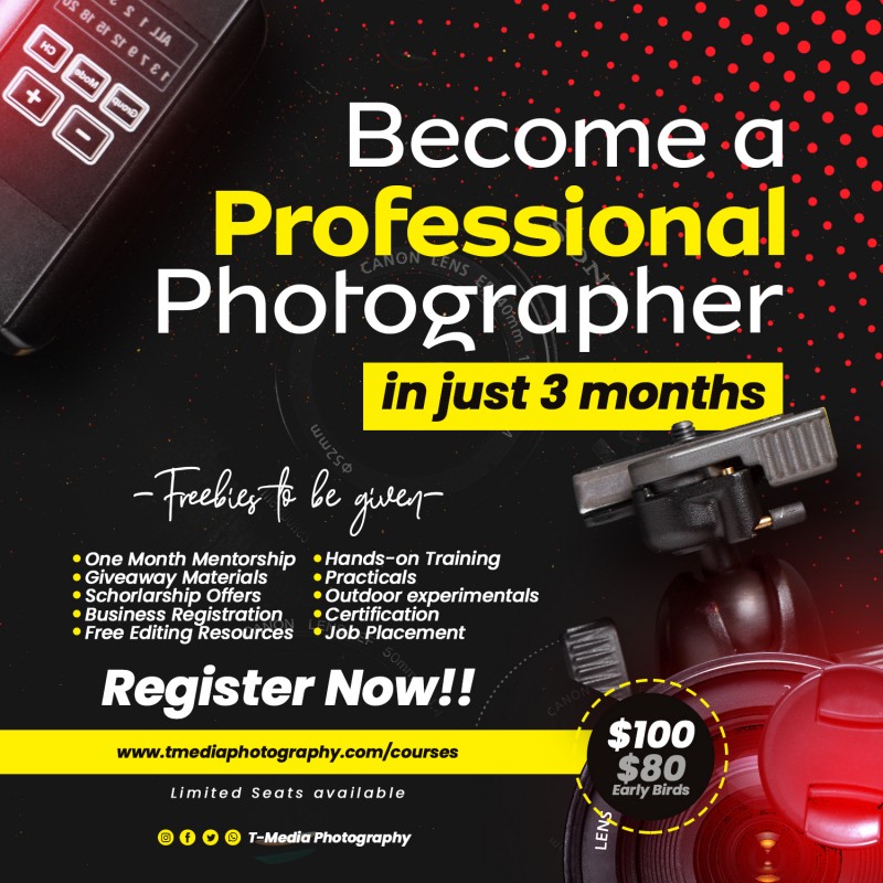 Photography Design Template (PSD)