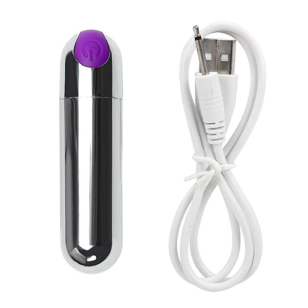 DISCREET BULLET VIBRATOR ( RECHARGEABLE)